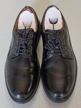 Boys 3.5 Florsheim Brown Oxford Dress Shoes Leather Formal Church School Uniform